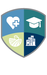 Image of the Indiana AHEC Scholars program crest